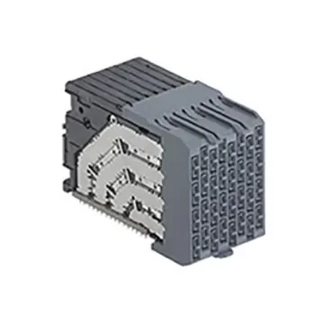 Molex 1.9mm Pitch 4 Pair Backplane Connector, Female, Right Angle, 8 Column, 8 Row, 64 Way, 204066 - 204066-1138 product image