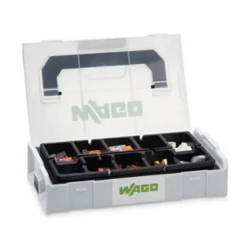 WAGO L-BOXX Mini, 221, 2273, 224 Series Lever Connector Set, 2, 3-Way, Cage Clamp Termination - 887-960 product image