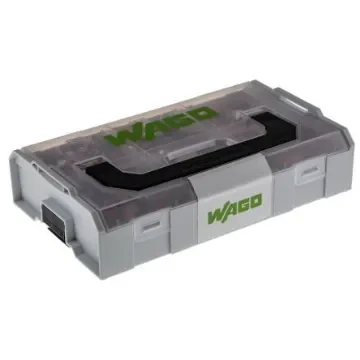 WAGO L-BOXX Mini, 221 Series Lever Connector Set, 2, 3-Way, Cage Clamp Termination - 887-957 product image