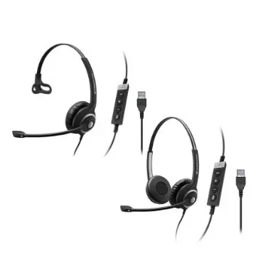 Sennheiser Circle SC 200 Black Wired USB A On Ear Headset - 506483 product image