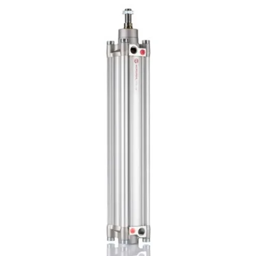 Norgren Pneumatic Piston Rod Cylinder - PRA/802063/M/320, 63mm Bore, 320mm Stroke, PRA/802000/M Series, Double Acting product image