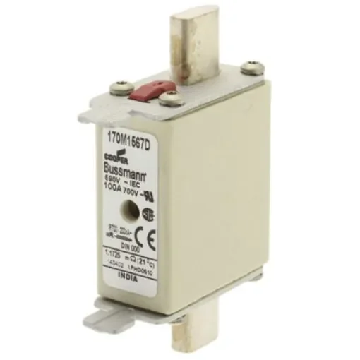 Eaton 16A Centred Tag Fuse, NH000, 690V - 170M1559D product image