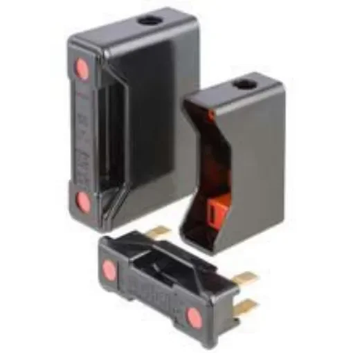 Eaton 100A Rail Mount Fuse Holder for A4 Fuse, 1P, 690V ac - RS100PWH product image