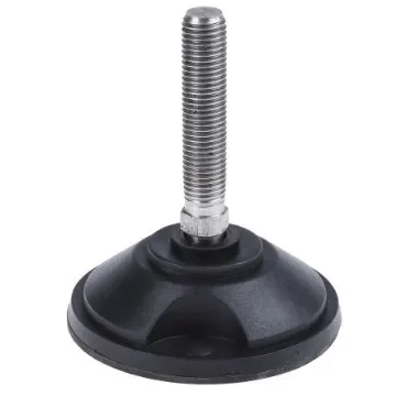 Nu-Tech Engineering M16 PA Reinforced Nylon Adjustable Foot, 2000kg Static Load Capacity 10° Tilt Angle - A195/005 product image