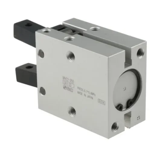 SMC 2 Finger Double Action Pneumatic Gripper, MHC2-25D, Angle Gripping Type product image
