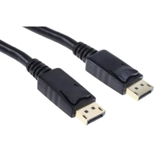 RS PRO Male DisplayPort to Male DisplayPort, PVC  Cable, 4K @ 60 Hz, 3m - 1828554 product image