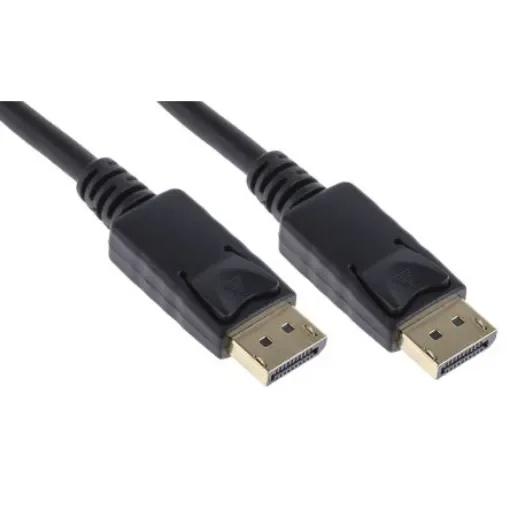 RS PRO Male DisplayPort to Male DisplayPort, PVC  Cable, 4K, 10m - 1828890 product image