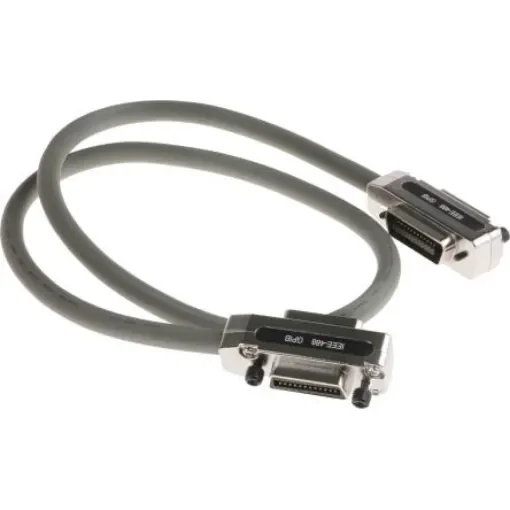 RS PRO Female; Male GPIB to Female; Male GPIB Parallel Cable, 1m, Grey Sheath - 1828901 product image