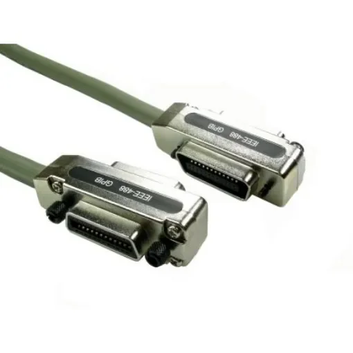 RS PRO Female; Male GPIB to Female; Male GPIB Parallel Cable, 2m, Grey Sheath - 1828902 product image