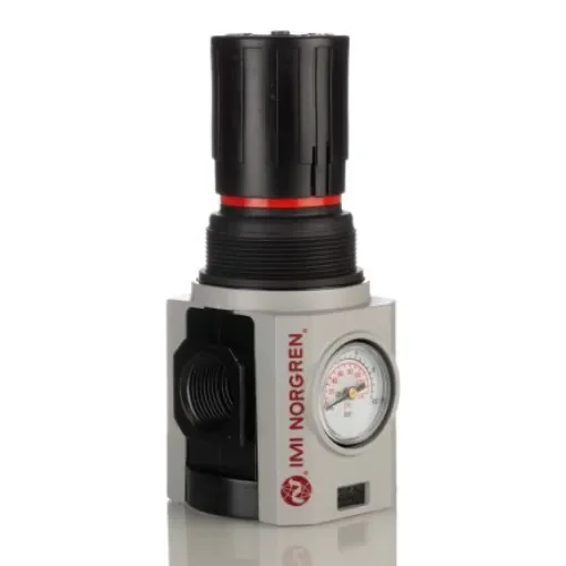 Norgren G 3/4 Pneumatic Regulator - 0.3bar to 10bar, 3/4in, 10bar max. input - R84G-6GK-RMG product image