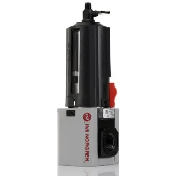 Norgren Excelon Plus series 5µm G 1/2 0.3bar to 10 bar Pneumatic Filter 4680L/min max with Manual drain - F84G-4GN-QP1 product image