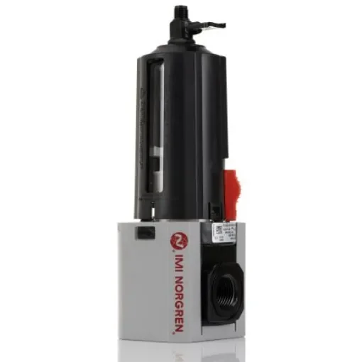 Norgren Excelon Plus series 5µm G 1/2 0.3bar to 10 bar Pneumatic Filter 4680L/min max with Manual drain - F84G-4GN-QP1 product image