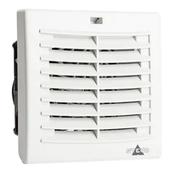 STEGO FPI/FPO 018 Series Filter Fan, 48 V dc, DC Operation, 17m³/h Filtered, 23m³/h Unimpeded, IP54, 92 x 92mm - 01870.1-30 product image