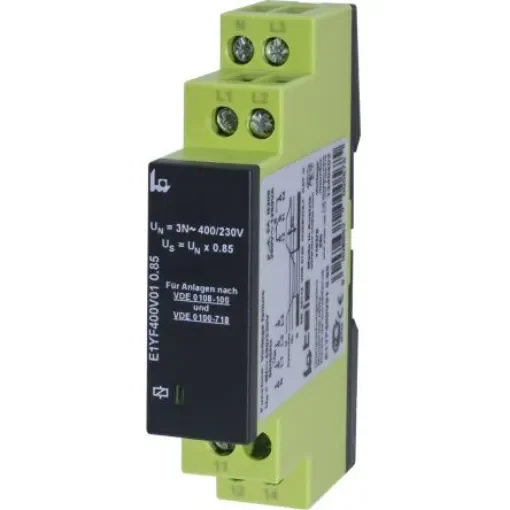 Tele Voltage Monitoring Relay, 3 Phase, SPDT, DIN Rail - E1YF400V01 0.85 product image