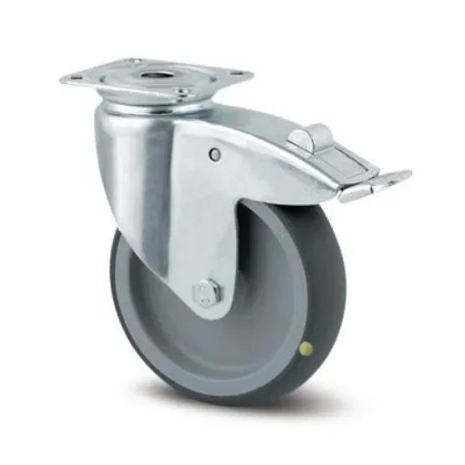 Tente Swivel Castor Wheel, 150kg Capacity, 75mm Wheel - 2477YGO075P40 product image