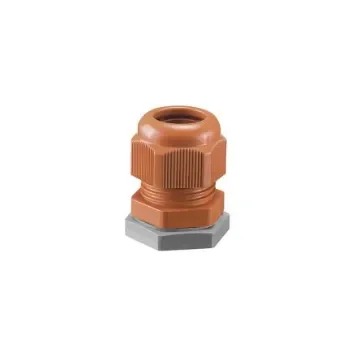 HENSEL Orange Polyamide Cable Gland, M40 Thread, 19mm min., 28mm max., IP66 - AKMF40 product image