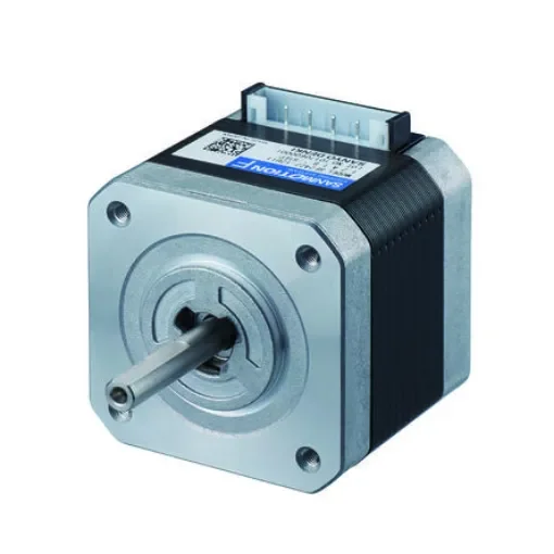 Sanyo Denki SF242 Series Hybrid, Single Shaft Stepper Motor, 0.43Nm Torque, 24 V, 1.8°, 42 x 42mm Frame, 5mm Shaft - SF2422-10B41 product image