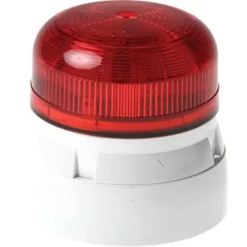 Klaxon Red Beacon, 12 V dc, 24 V dc, Base Mount, Xenon Bulb, IP65 - QBS-0038 product image