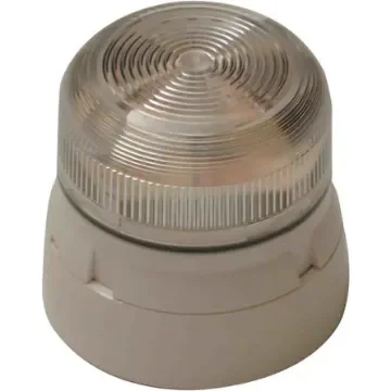 Klaxon Clear Beacon, 12 V dc, 24 V dc, Base Mount, Xenon Bulb, IP65 - TKA-0126 product image