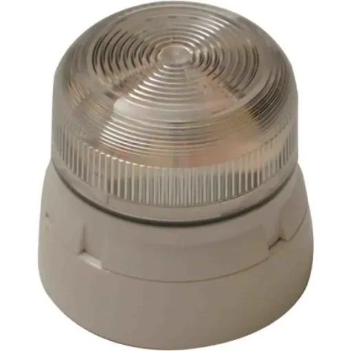 Klaxon Clear Beacon, 12 V dc, 24 V dc, Base Mount, Xenon Bulb, IP65 - TKA-0126 product image