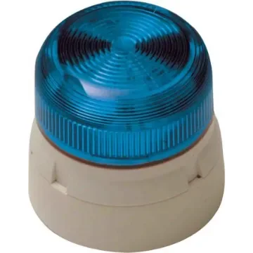 Klaxon Blue Beacon, 12 V dc, 24 V dc, Base Mount, Xenon Bulb, IP65 - QBS-0047 product image