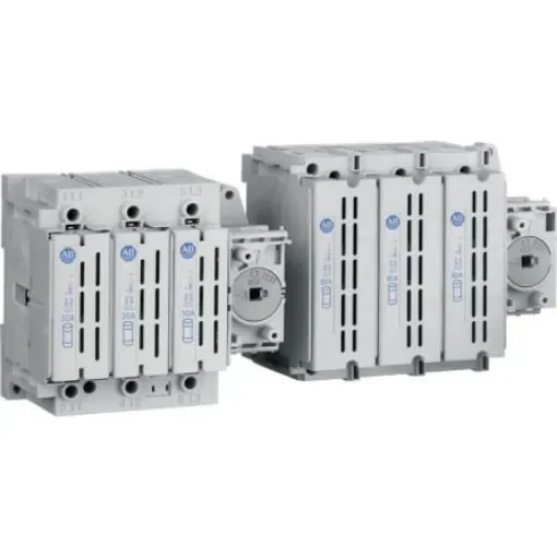 Allen Bradley Guardmaster 3P Pole DIN Rail Isolator Switch - 60A Maximum Current, IP66 - 194R-N60-1753 product image