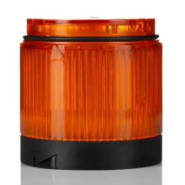 Allen Bradley 856T Series Amber Rotating Effect Beacon Tower, 24 V ac/dc, LED Bulb, AC, DC, IP66, IP67 - 856T-BR5 product image
