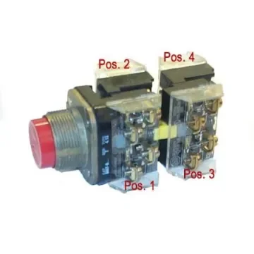 Allen Bradley 800T Series Push Button, Panel Mount, 30mm Cutout, SPST - 800T-A2D1 product image