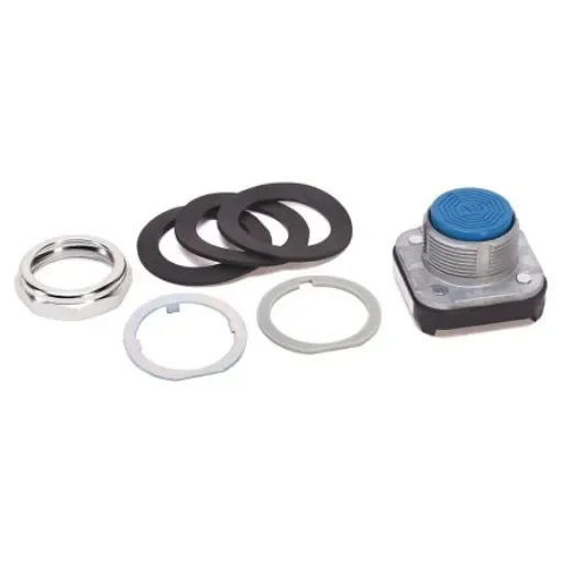 Allen Bradley 800T Series Blue Momentary Push Button Head, 30mm Cutout, IP65 - 800T-A7 product image