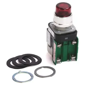 Allen Bradley 800T Series Red Illuminated Momentary Push Button Head, 30mm Cutout, IP67, IP69K - 800T-QBH2R product image
