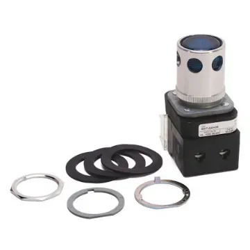 Allen Bradley 800T Series Blue Illuminated Momentary Push Button Head, 30mm Cutout, IP67, IP69K - 800T-QAH2B product image