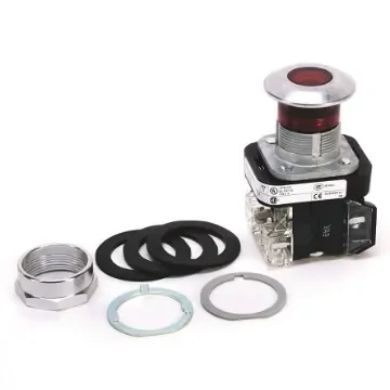 Allen Bradley 800T Series Illuminated Push Button, Panel Mount, 30mm Cutout, SPDT - 800T-FXQ24RA1 product image