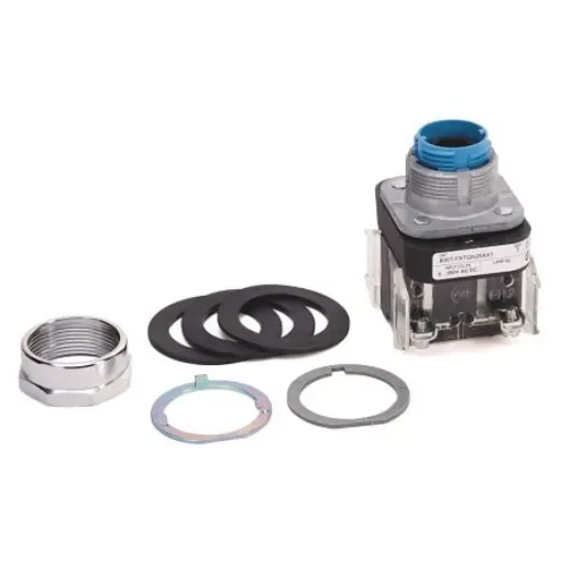 Allen Bradley 800T Series Red Push Pull Push Button Head, 30mm Cutout, IP65 - 800T-FXTQH2R product image