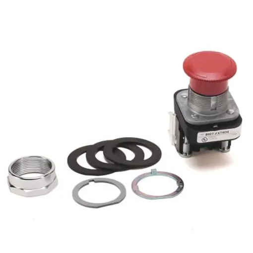 Allen Bradley 800T Series Push Button, Panel Mount, 30mm Cutout, DPST - 800T-FXT6A5 product image