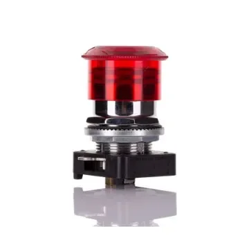 Allen Bradley 800T Series, Twist Release, Emergency Stop Push Button Head - 800T-TFXTS00R product image