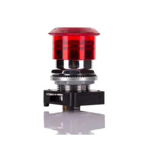 Allen Bradley 800T Series, Twist Release, Emergency Stop Push Button Head - 800T-TFXTS00R product image