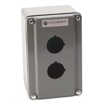 Allen Bradley Grey Plastic 800T Push Button Enclosure - 4 Hole 30mm Diameter - 800T-4TZ product image