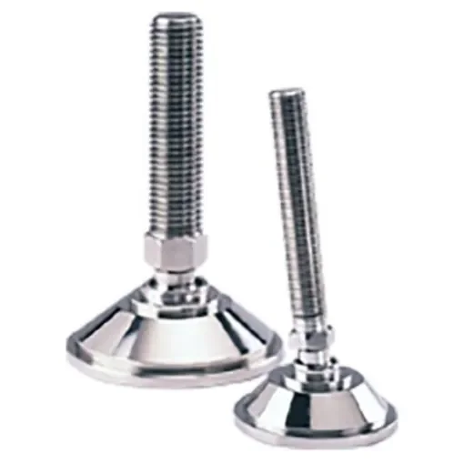 Nu-Tech Engineering M20 Stainless Steel Adjustable Foot, 3000kg Static Load Capacity 10° Tilt Angle - A080/007 product image