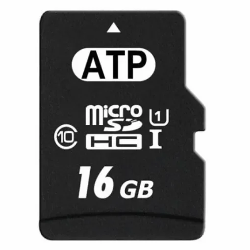 ATP 16 GB Industrial MicroSDHC Micro SD Card, Class 10, UHS-1 U1 - AF16GUD3-WAAXX product image
