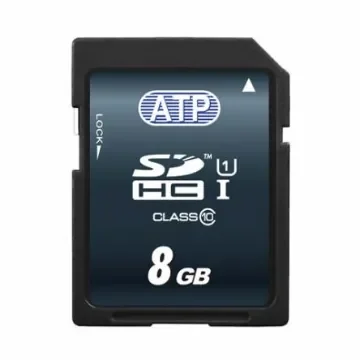 ATP 8 GB Industrial SDHC SD Card, Class 10, UHS-1 U1 - AF8GSD3-WABXM product image