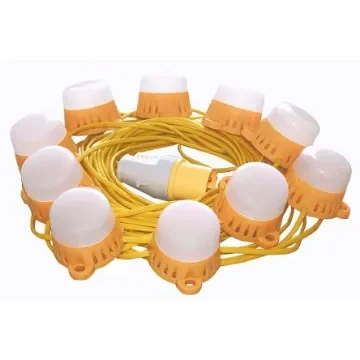 Nightsearcher LED Festoon Lights, CEE Plug, 110 V ac, IP44 - NSFESTOON22M8W product image