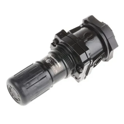 Norgren Without Yoke Pneumatic Regulator - 0.3bar to 10bar, 17bar max. input - R64G-NNK-RMN product image