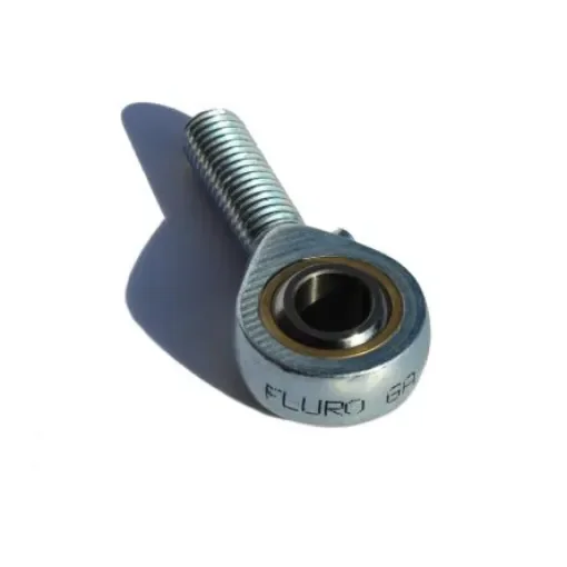 Fluro M30 x 3.5 Male Galvanized Steel Rod End, 30mm Bore, 145mm Long, Metric Thread Standard, Male Connection Gender - GALS30x3.5 product image