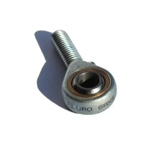 Fluro M24 x 2 Male Galvanized Steel Rod End, 25mm Bore, 124mm Long, Metric Thread Standard, Male Connection Gender - GAXS25 product image