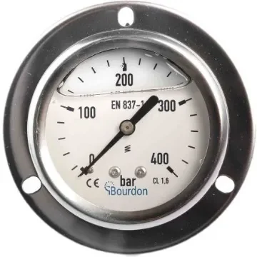 Bourdon Analogue Pressure Gauge 400bar Back Entry 63mm Outside Diameter - MIT3-B22.B38 product image