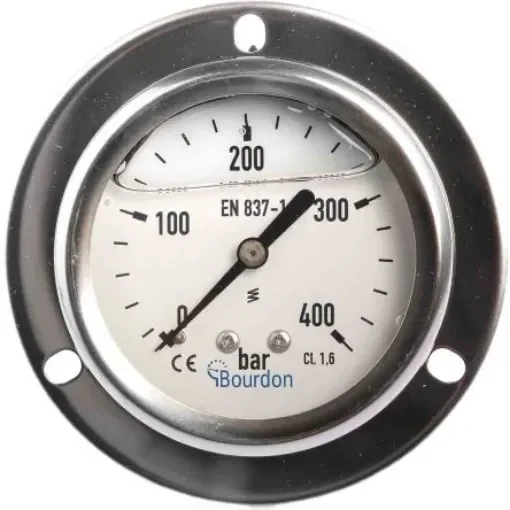 Bourdon Analogue Pressure Gauge 400bar Back Entry 63mm Outside Diameter - MIT3-B22.B38 product image