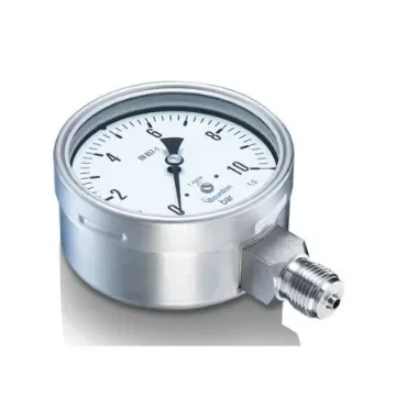 Bourdon Analogue Pressure Gauge 3bar Bottom Entry 100mm Outside Diameter - MEX5-D30.B76 product image