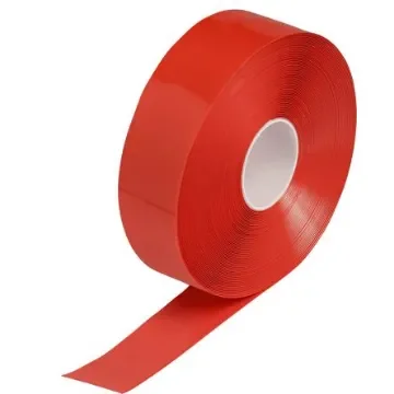 Brady Red Vinyl 30.48m Lane Marking Tape, 1.27mm Thickness - TSM-76.20-543-RD product image