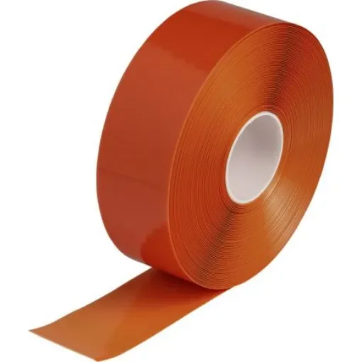 Brady Orange Vinyl 30.48m Lane Marking Tape, 1.27mm Thickness - TSM-76.20-543-OR product image