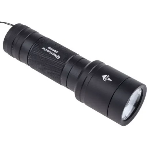 Nightsearcher LED Torch 500 lm, 129 mm - NSZOOM500 product image